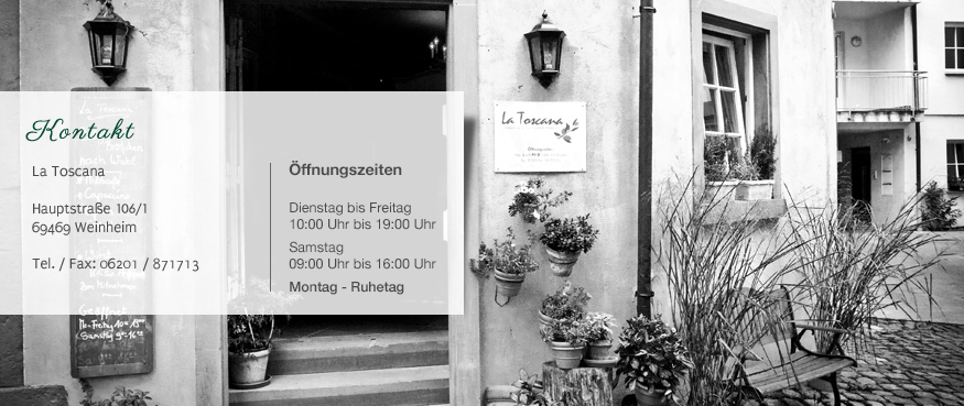 Kontakt zu la Toscana